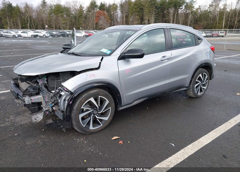 2019 HONDA HR-V SPORT VIN: 3CZRU6H13KM738266