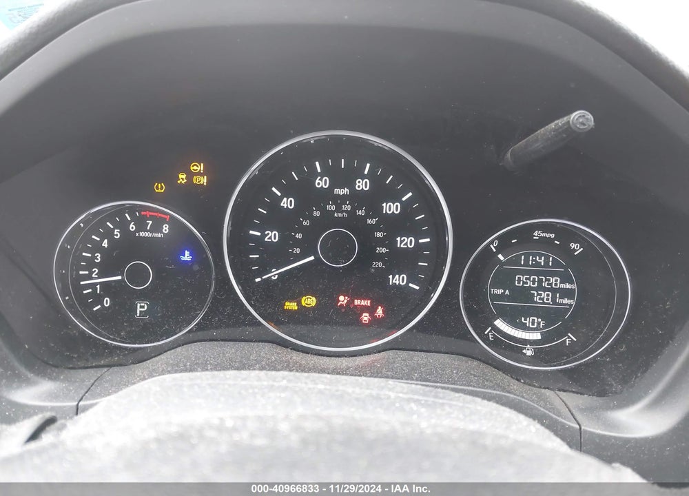 2019 HONDA HR-V SPORT VIN: 3CZRU6H13KM738266