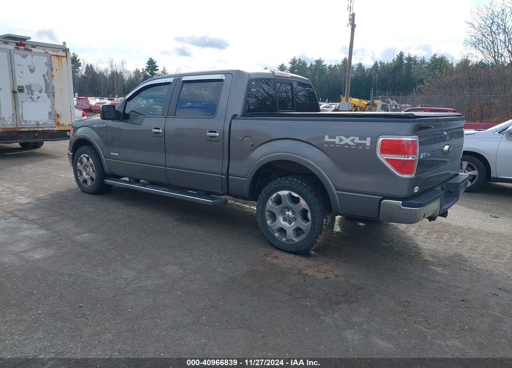 2011 FORD F-150 LARIAT VIN: 1FTFW1ET9BKD30549