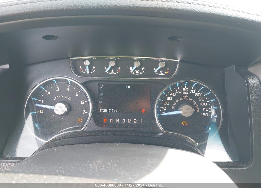 2011 FORD F-150 LARIAT VIN: 1FTFW1ET9BKD30549