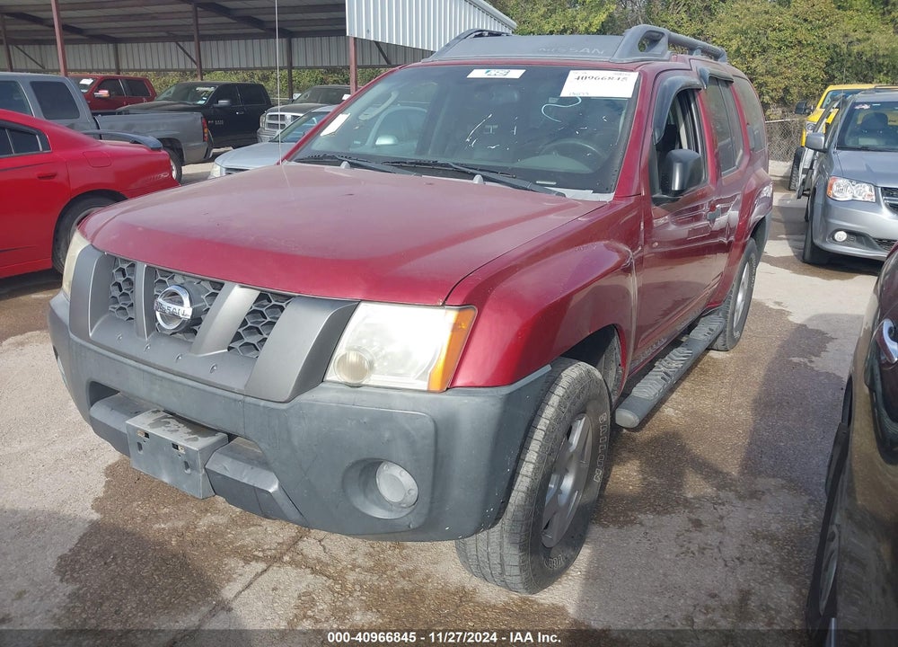 2007 NISSAN XTERRA S VIN: 5N1AN08U57C541109