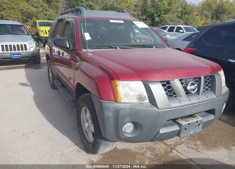 2007 NISSAN XTERRA S VIN: 5N1AN08U57C541109