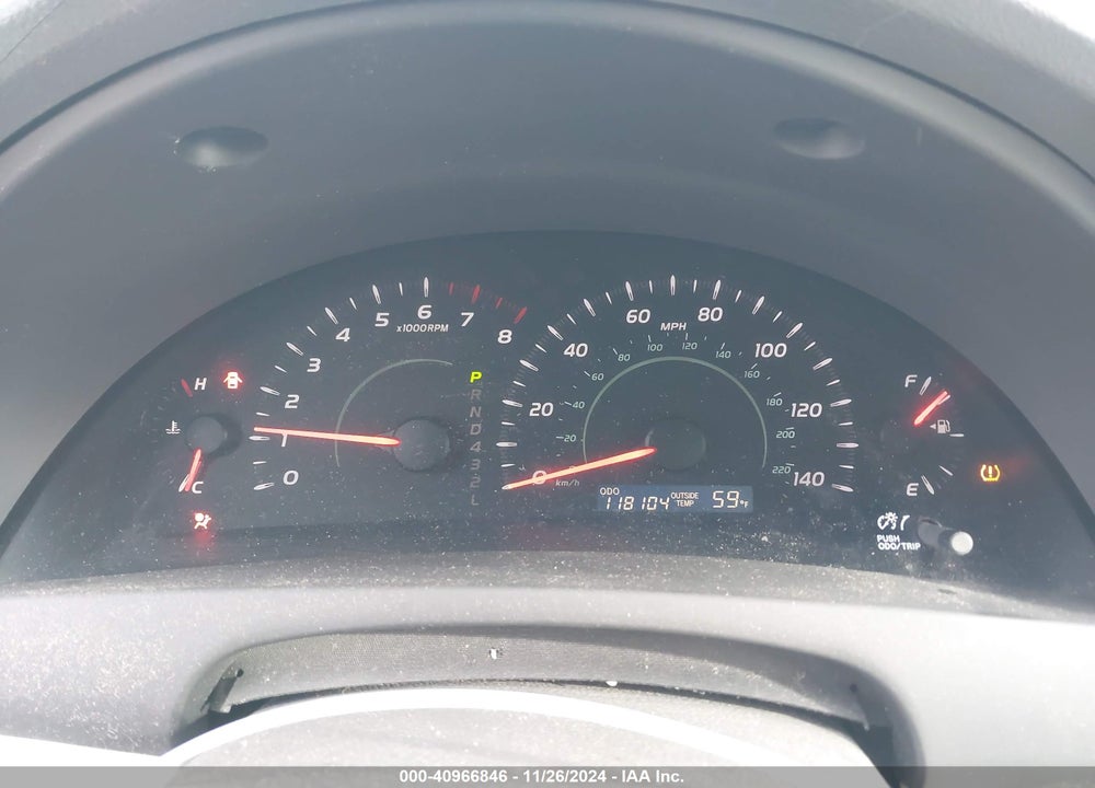 2009 TOYOTA CAMRY LE VIN: 4T1BE46KX9U264855