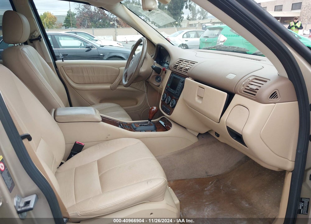 2003 MERCEDES-BENZ ML 500 VIN: 4JGAB75E23A443451