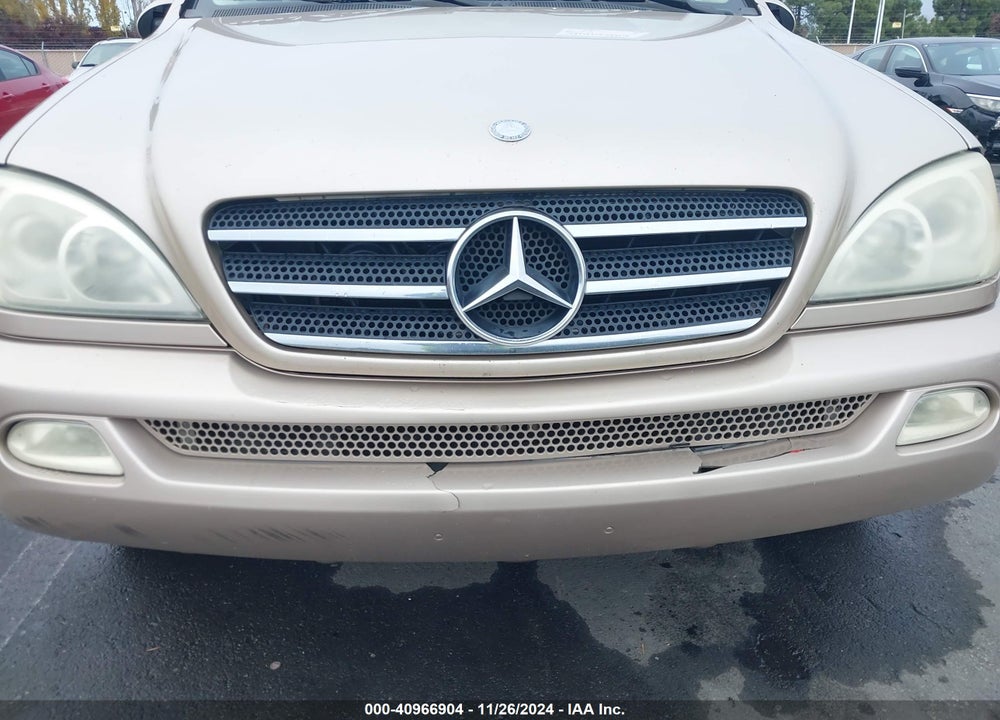 2003 MERCEDES-BENZ ML 500 VIN: 4JGAB75E23A443451