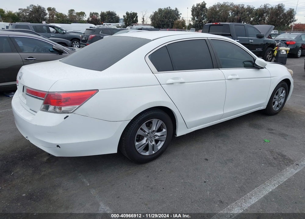2012 HONDA ACCORD 2.4 SE VIN: 1HGCP2F64CA085733