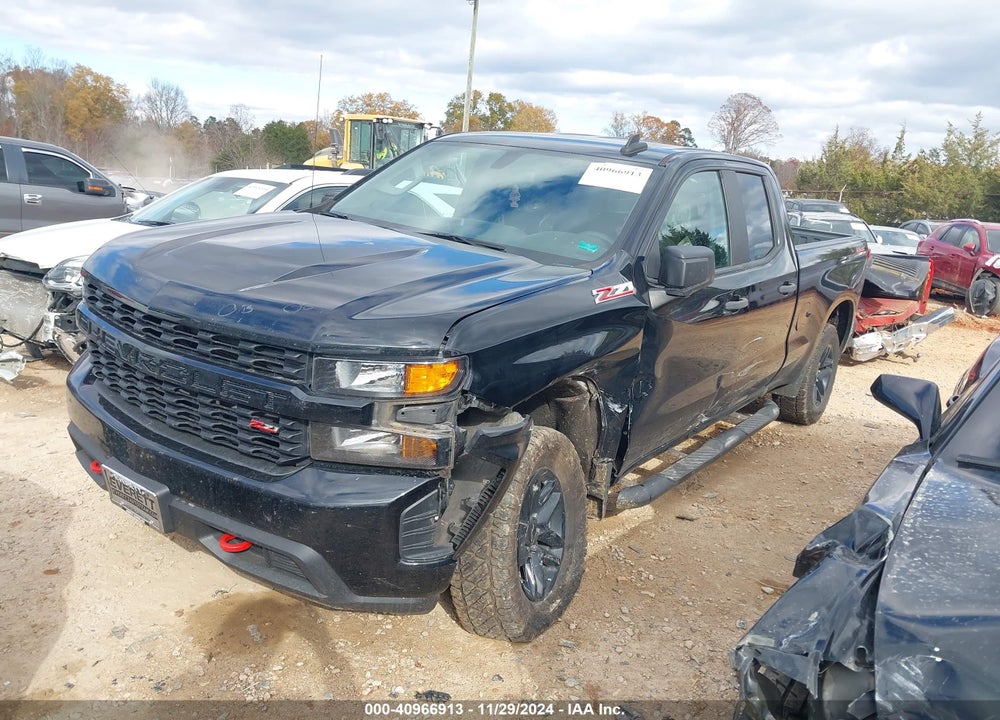 2019 CHEVROLET SILVERADO 1500 CUSTOM TRAIL BOSS VIN: 1GCRYCEF0KZ285795