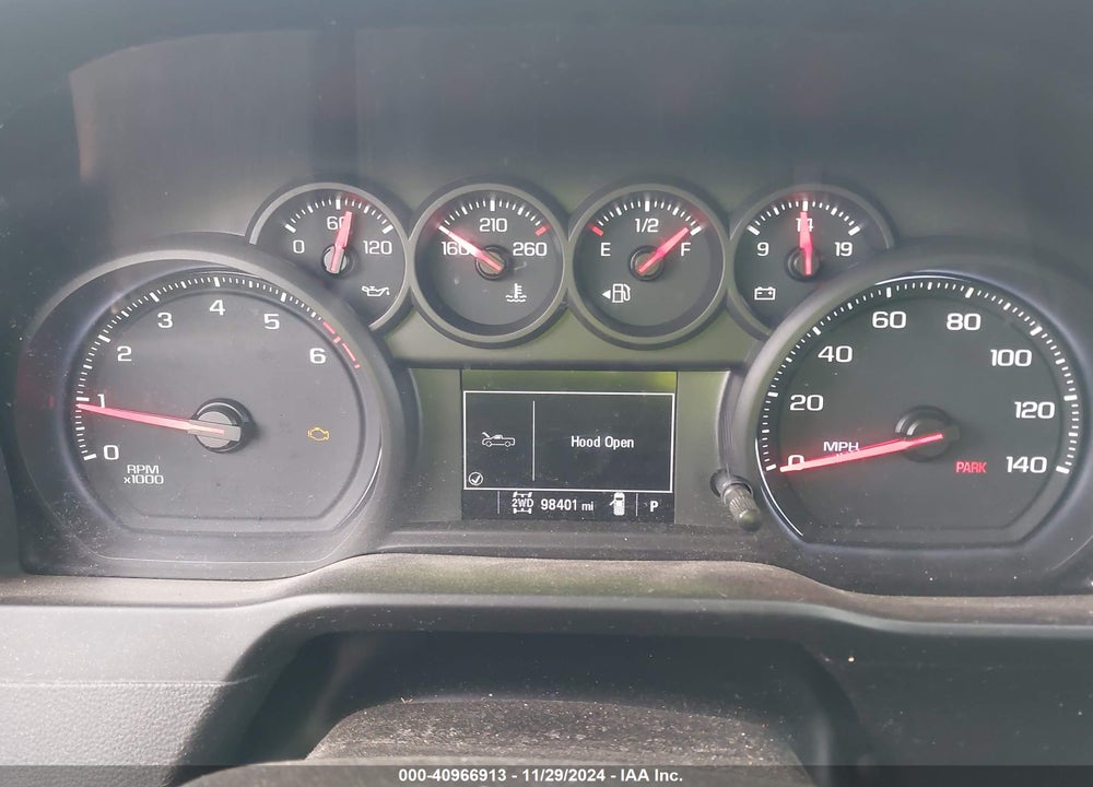 2019 CHEVROLET SILVERADO 1500 CUSTOM TRAIL BOSS VIN: 1GCRYCEF0KZ285795