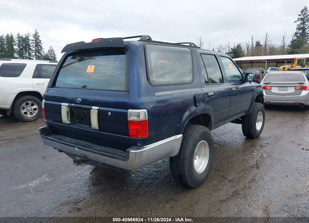 1995 TOYOTA 4RUNNER VN39 SR5 VIN: JT3VN39W4S0214092