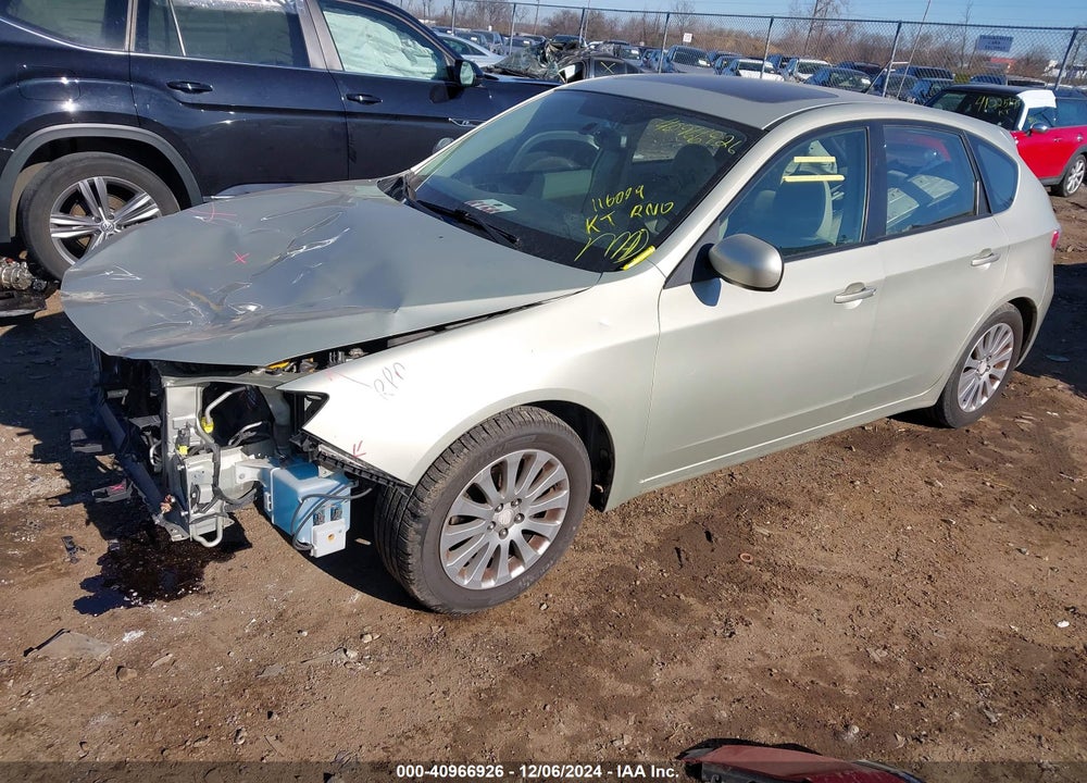 2009 SUBARU IMPREZA 2.5I VIN: JF1GH60619H817870