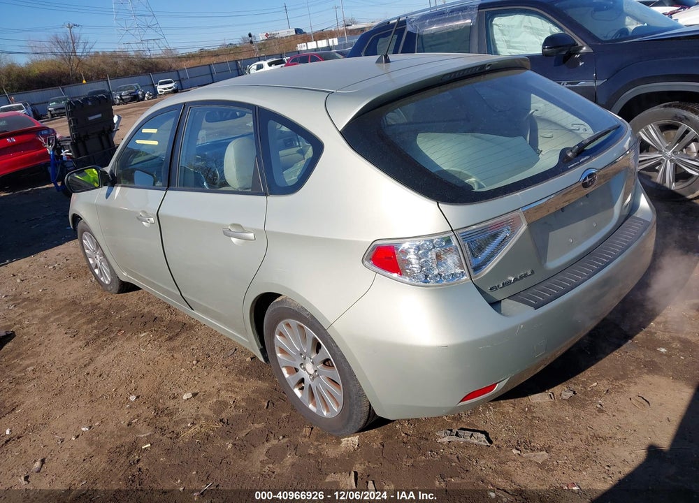 2009 SUBARU IMPREZA 2.5I VIN: JF1GH60619H817870