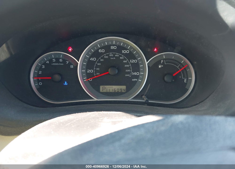 2009 SUBARU IMPREZA 2.5I VIN: JF1GH60619H817870