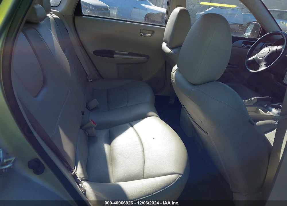 2009 SUBARU IMPREZA 2.5I VIN: JF1GH60619H817870