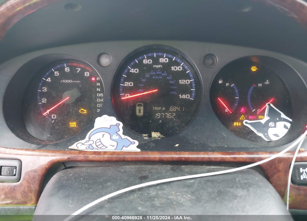 2005 ACURA MDX VIN: 2HNYD18995H547801