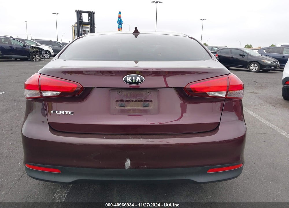 2017 KIA FORTE LX VIN: 3KPFK4A74HE126002