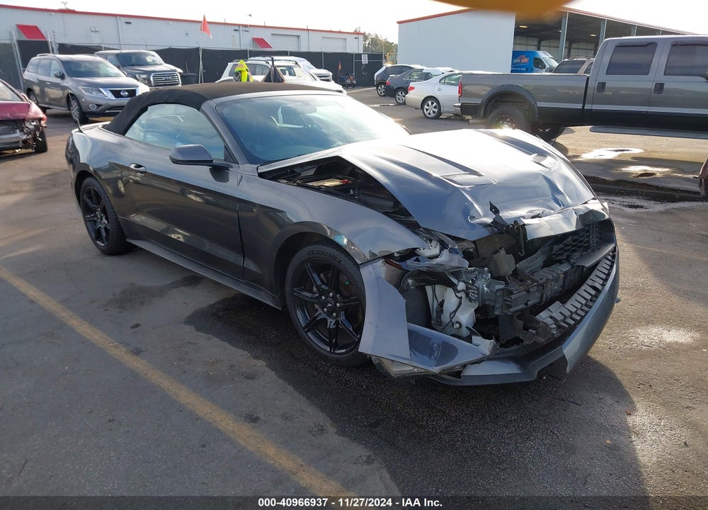 2018 FORD MUSTANG ECOBOOST PREMIUM VIN: 1FATP8UH5J5124248