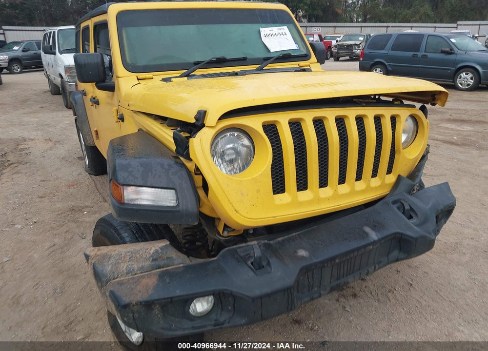 2021 JEEP WRANGLER UNLIMITED SPORT RHD 4X4 VIN: 1C4HJXKN2MW732179