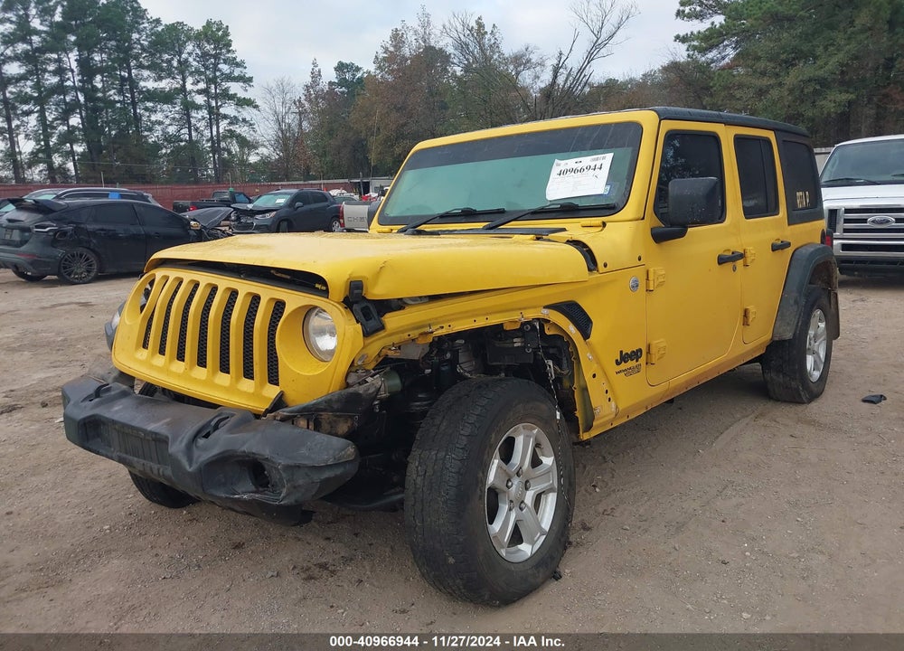 2021 JEEP WRANGLER UNLIMITED SPORT RHD 4X4 VIN: 1C4HJXKN2MW732179