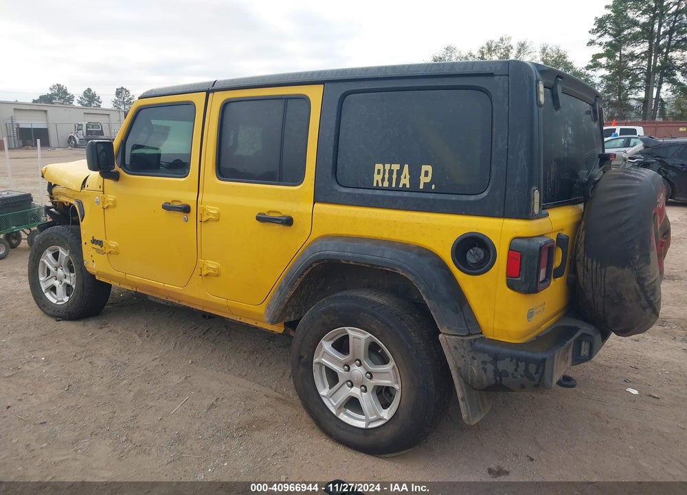 2021 JEEP WRANGLER UNLIMITED SPORT RHD 4X4 VIN: 1C4HJXKN2MW732179
