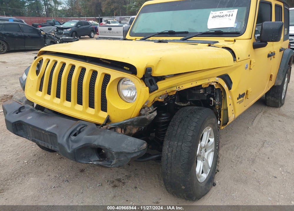2021 JEEP WRANGLER UNLIMITED SPORT RHD 4X4 VIN: 1C4HJXKN2MW732179
