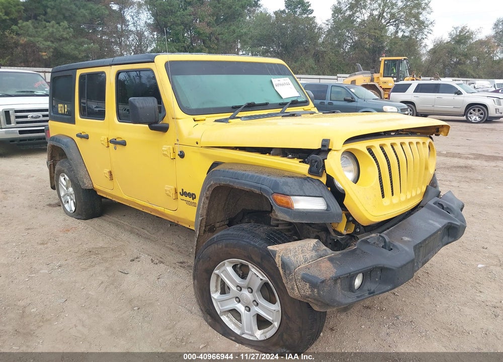 2021 JEEP WRANGLER UNLIMITED SPORT RHD 4X4 VIN: 1C4HJXKN2MW732179