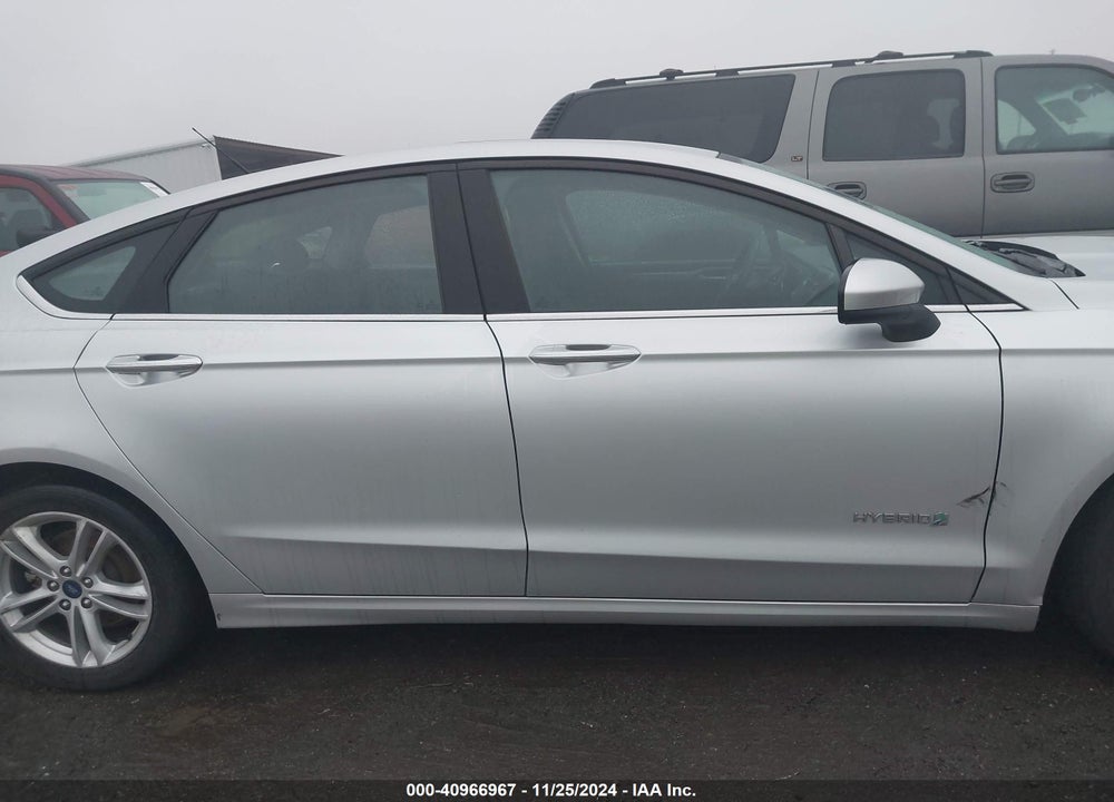 2018 FORD FUSION HYBRID SE VIN: 3FA6P0LU5JR128522
