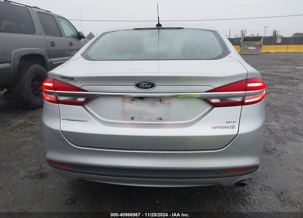 2018 FORD FUSION HYBRID SE VIN: 3FA6P0LU5JR128522