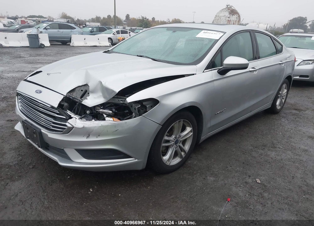 2018 FORD FUSION HYBRID SE VIN: 3FA6P0LU5JR128522