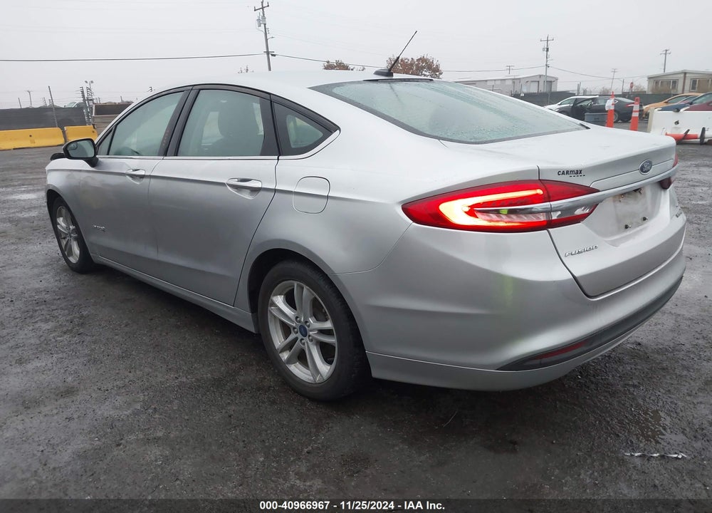 2018 FORD FUSION HYBRID SE VIN: 3FA6P0LU5JR128522