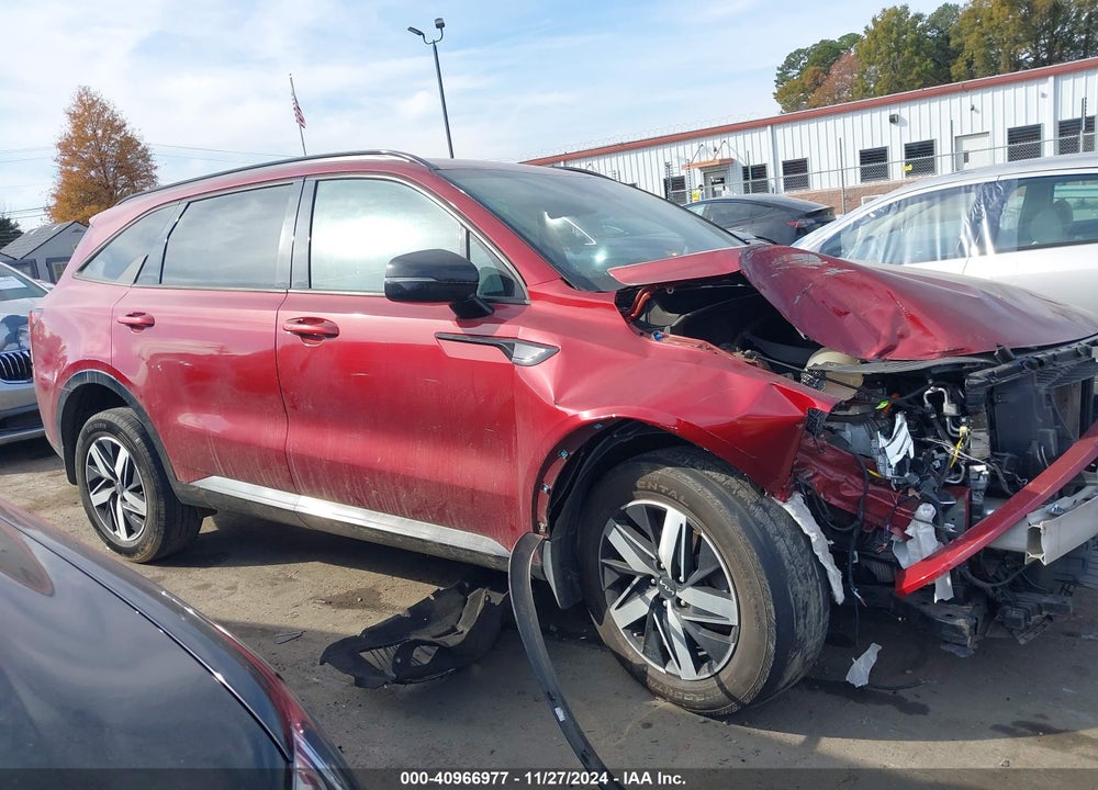 2022 KIA SORENTO S VIN: 5XYRL4LC7NG144464