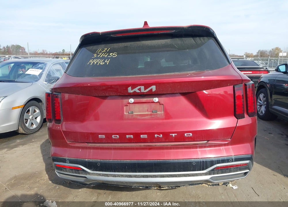 2022 KIA SORENTO S VIN: 5XYRL4LC7NG144464