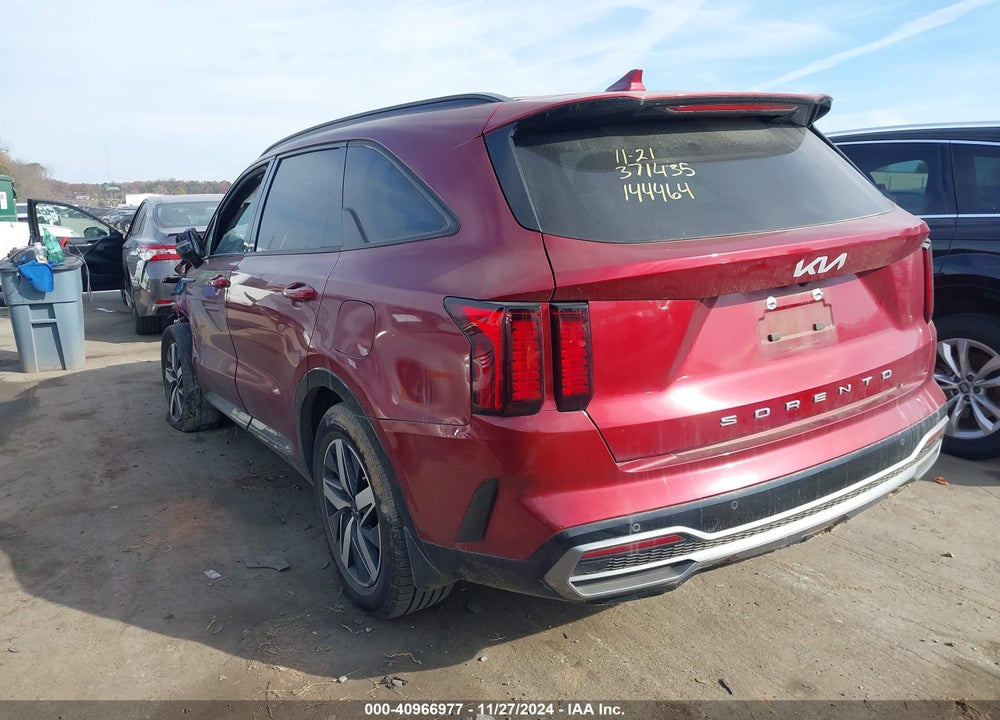 2022 KIA SORENTO S VIN: 5XYRL4LC7NG144464