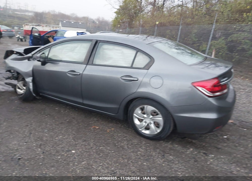 2013 HONDA CIVIC LX VIN: 19XFB2F57DE288759