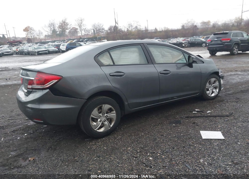 2013 HONDA CIVIC LX VIN: 19XFB2F57DE288759