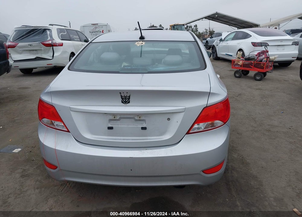 2017 HYUNDAI ACCENT SE VIN: KMHCT4AE1HU300572