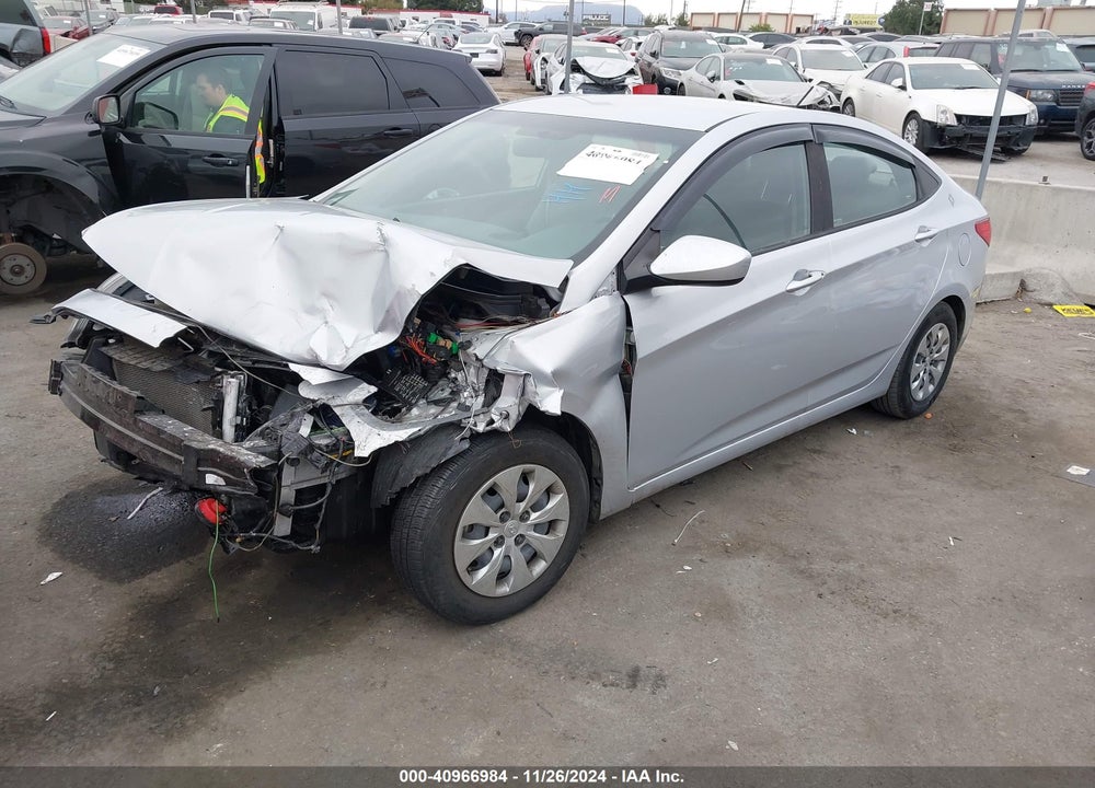 2017 HYUNDAI ACCENT SE VIN: KMHCT4AE1HU300572