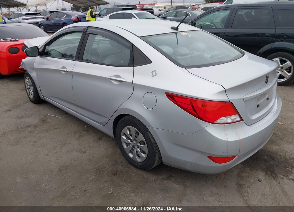2017 HYUNDAI ACCENT SE VIN: KMHCT4AE1HU300572