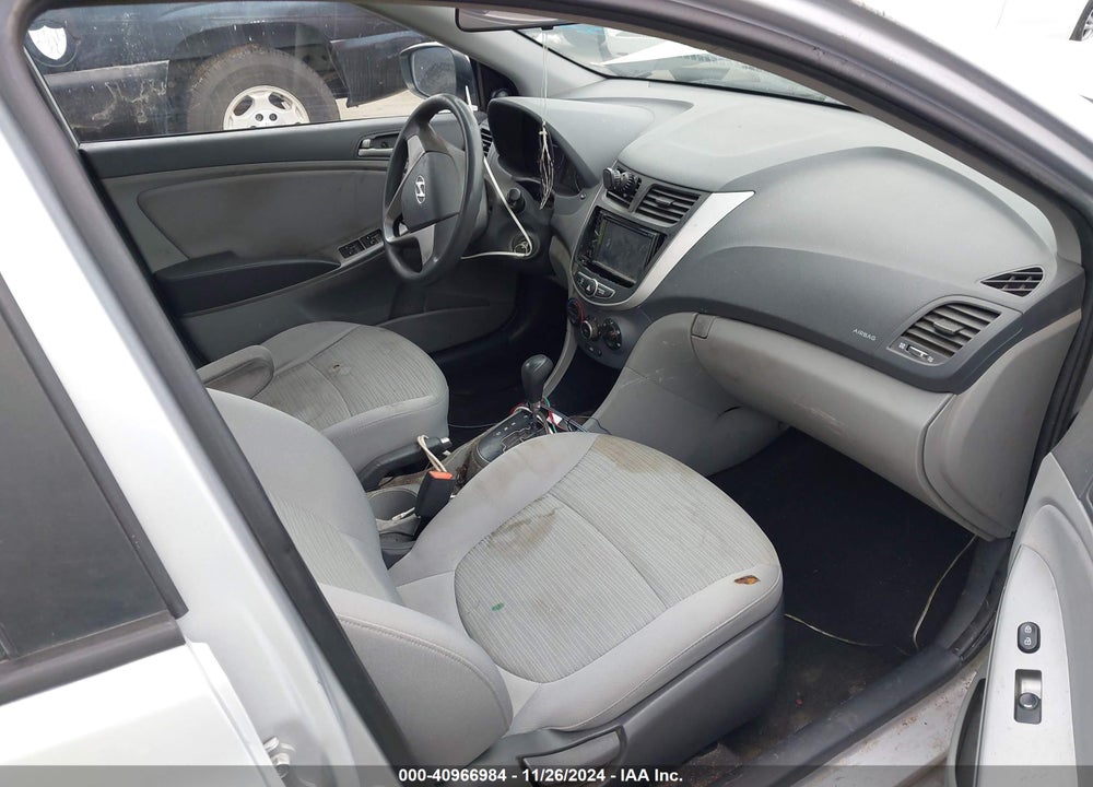 2017 HYUNDAI ACCENT SE VIN: KMHCT4AE1HU300572
