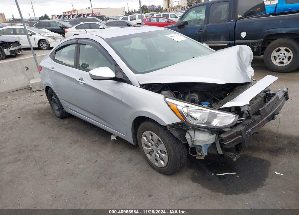 2017 HYUNDAI ACCENT SE VIN: KMHCT4AE1HU300572