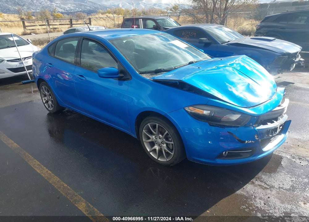 2015 DODGE DART SXT VIN: 1C3CDFBB5FD173893