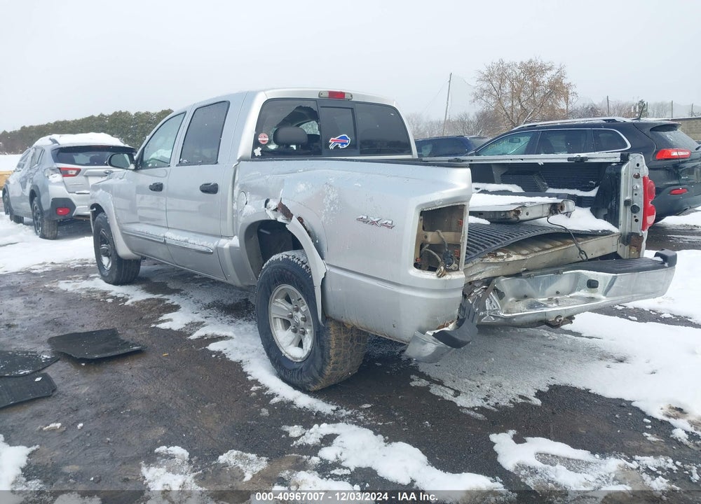 2008 DODGE DAKOTA LARAMIE VIN: 1D7HW58N08S632680