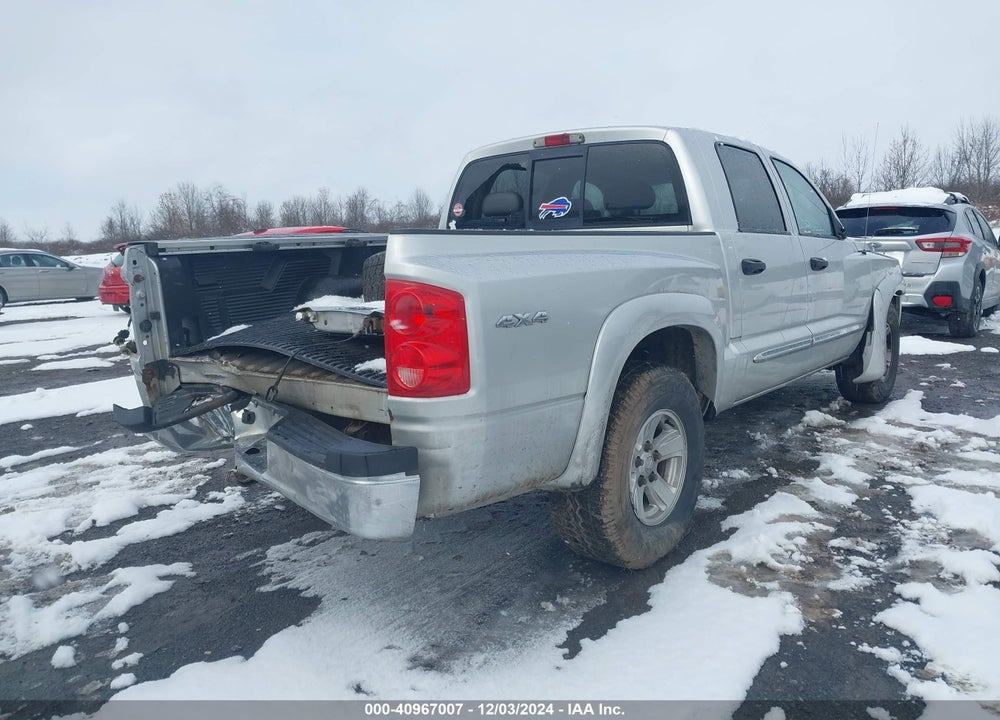 2008 DODGE DAKOTA LARAMIE VIN: 1D7HW58N08S632680