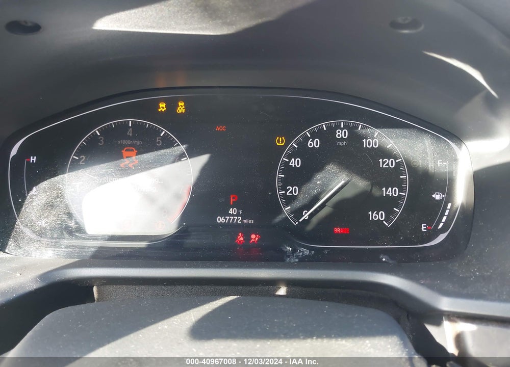 2018 HONDA ACCORD VIN: 1HGCV2F53JA037778