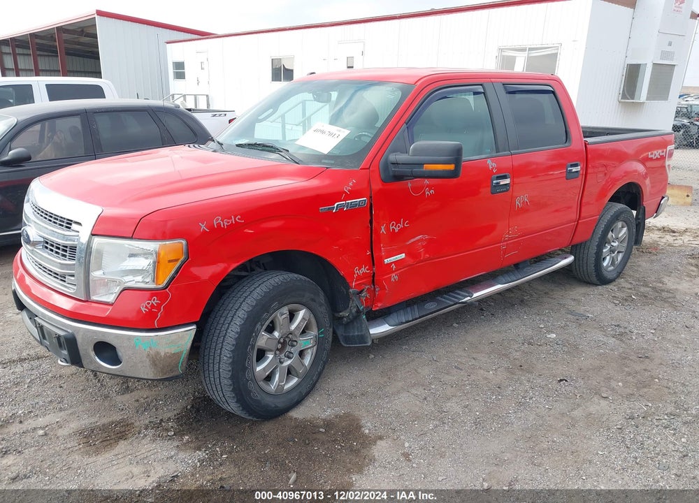 2013 FORD F-150 XLT VIN: 1FTFW1ET5DKF53058