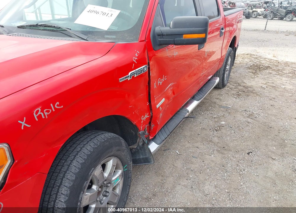 2013 FORD F-150 XLT VIN: 1FTFW1ET5DKF53058