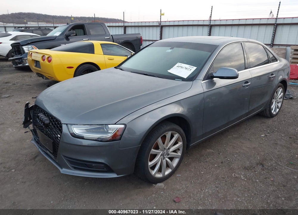 2013 AUDI A4 VIN: WAUEFAFL6DA057358
