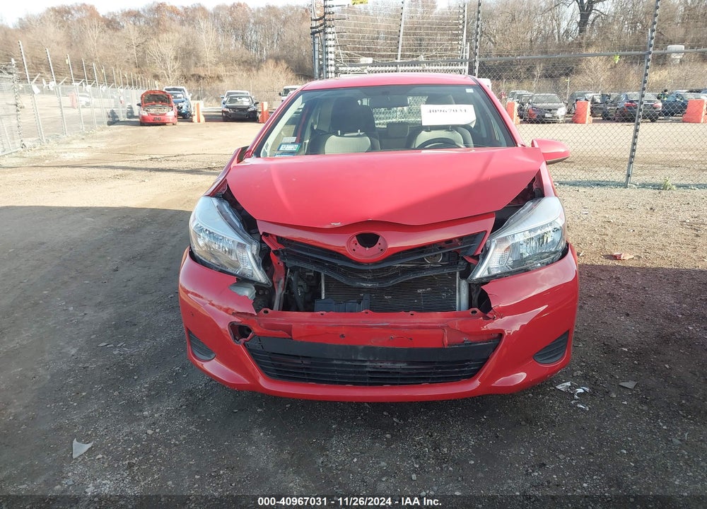 2014 TOYOTA YARIS L (TMC/CBU PLANT) VIN: JTDJTUD31ED590507