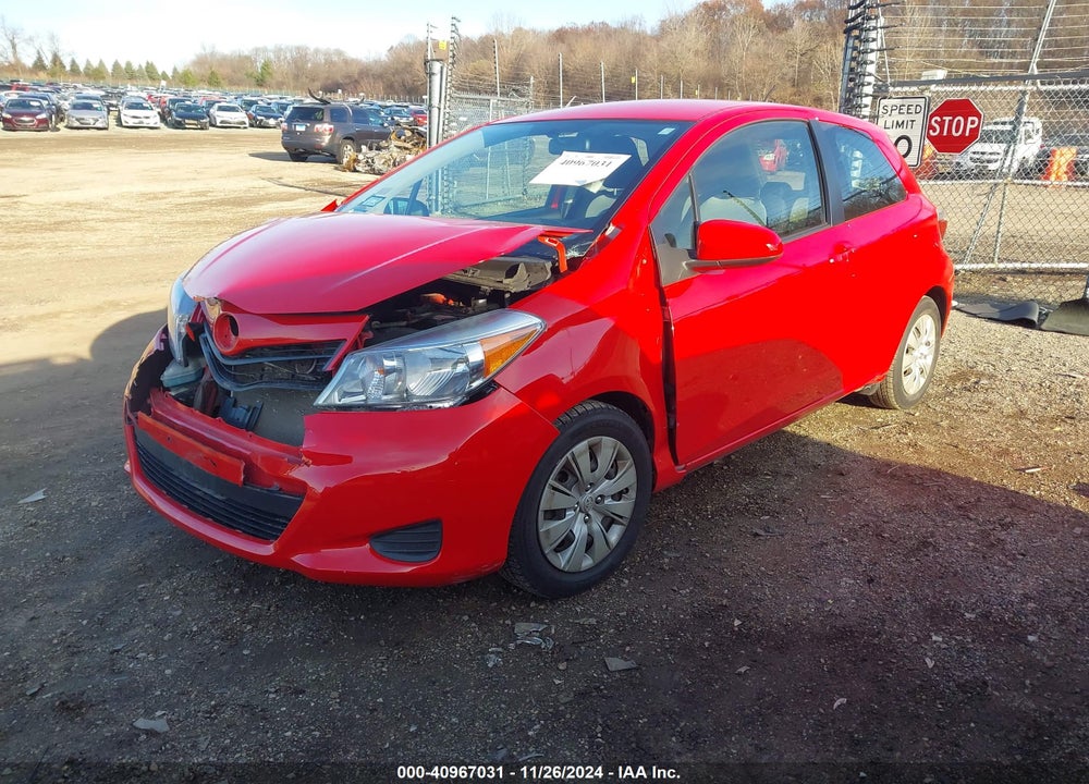 2014 TOYOTA YARIS L (TMC/CBU PLANT) VIN: JTDJTUD31ED590507