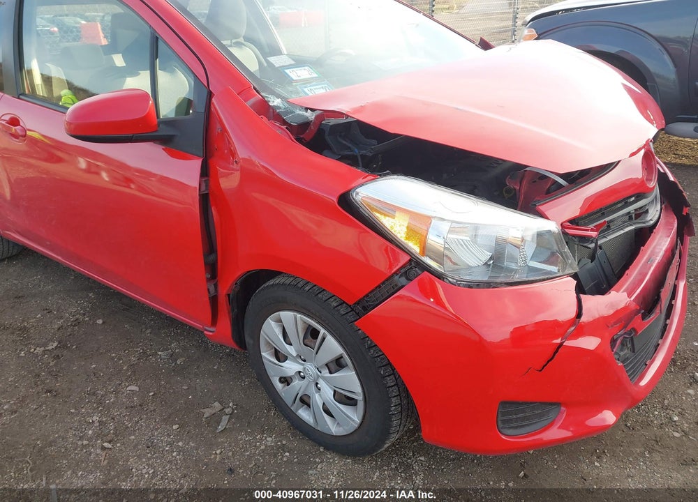 2014 TOYOTA YARIS L (TMC/CBU PLANT) VIN: JTDJTUD31ED590507