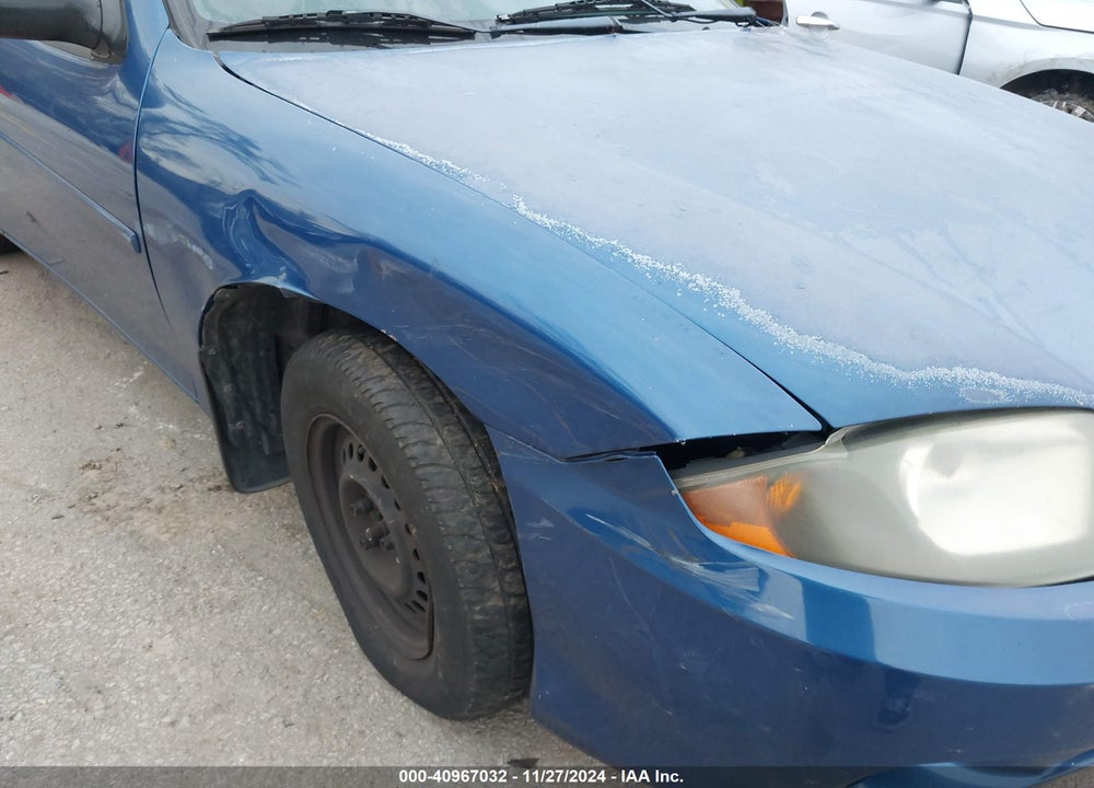 2003 CHEVROLET CAVALIER VIN: 1G1JC12F637164800